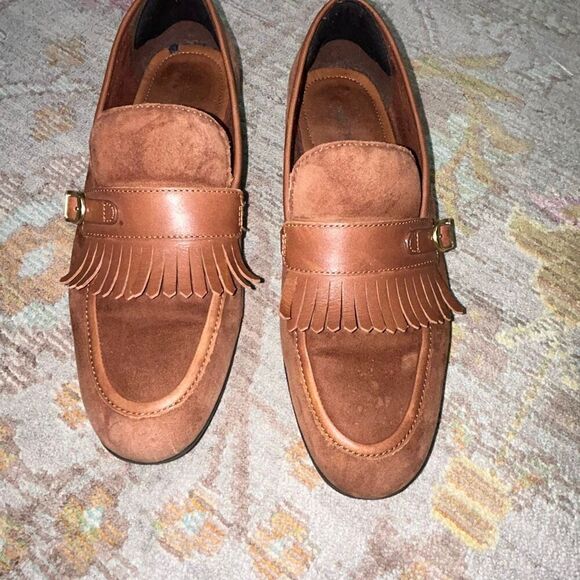 Aldo Other - Aldo brown suede kiltie loafer dress shoe sz 7